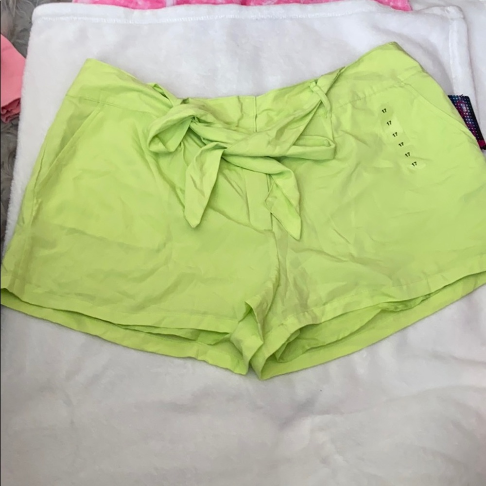 100% polyester junior shorts